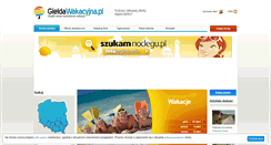 Desktop Screenshot of gieldawakacyjna.pl